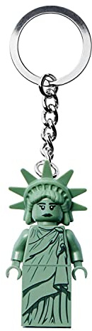 Lego City Lady Liberty Minifigur Schlüsselanhänger 854082