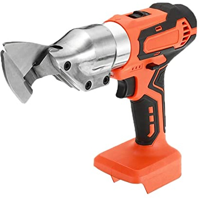 Ciseaux à Moutons électriques 18V Ciseaux électriques sans Fil en Fer Outil de Coupe en métal Couteau en Acier Inoxydable en Alliage d'aluminium Batterie Rechargeable Tondeuses de toilettage pour an