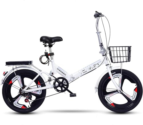 ZHANGshouf Klapprad, Kleines Fahrrad mit Scheibenbremsen und Gangschaltung, für Bergstraßen und Regen- und Schneestraßen, Legierung, Aluminium-Klapprad 20 Zoll