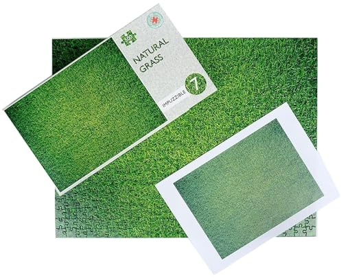 500 Piece Jigsaw Puzzle, Impossible Impuzzible, Natural Grass