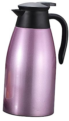 Cabilock 68oz Thermosflasche Aus Edelstahl Doppelwandig Isoliert Unzen Vakuum-wasserflasche Violett Edelstahlflasche Wasserhaltig Tragbar