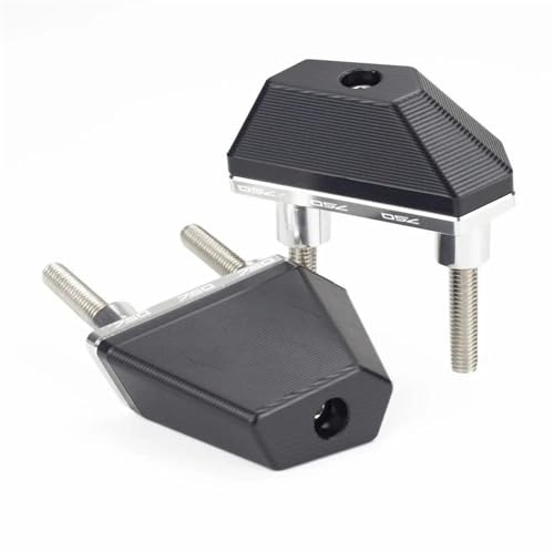 Sturzschutz Sturzpads Für Motorrad-Rahmen, Verkleidungsschutz, Crashpads Für Kawasaki Z750 Z 750 Z800 Z 800 Z1000 Z 1000 Frame Sliders(Silber,X-750)