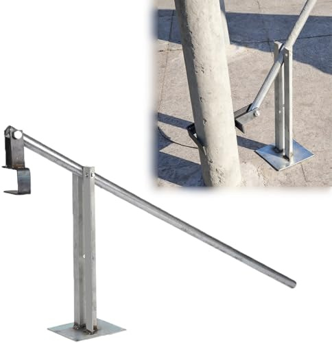 Extractor de Pilotes Extractor de Postes Metálicos para Extraer Columnas de Cemento. Herramienta para Extraer Cercas de 10x10 cm para Postes de Madera o Tubos de Acero. Extractor