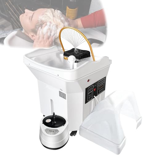 Head Spa Lit de massage avec circulation d'eau thermostatique et pommeau de douche pour une expérience de lavage améliorée