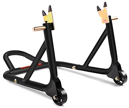 ConStands - Motorrad Montageständer Kompatibel mit Schwarz-Matt Motorradständer Hinterrad Hinten XM Racing