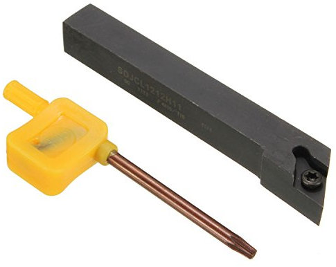 EsportsMJJ Sdjcl1212H11 12 X100mm Index Externer Drehmaschine Drehen Werkzeughalter Für Dcmt11T3 / 04 Blade