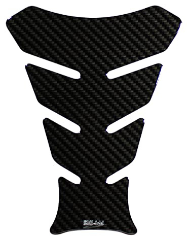 BIKE-label Tankpad 3D Carbon Schwarz Optik gedruckt universell für Motorrad Tanks X507750