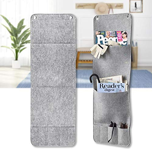 didatecar Hängeorganizer Starsglowing Hängender Organizer Wand Aufbewahrungstasche Hängend Tasche Tür Wand Organizer Filz Hängen Tasche Multi-Layer-Organizer Für Regenschirme Brille Schlüssel