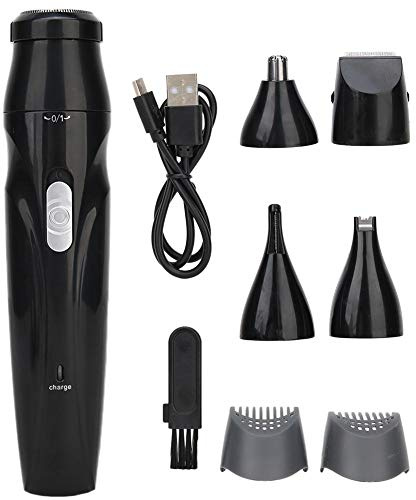 USB-Lade-Haarschneider, elektrischer Nasen-Haarschneider, elektrischer Männer-Rasierer, USB-Lade-Haarschneider 5-in-1-Elektrorasierer Tragbare Haarstyling-Schneidwerkzeug-Familie