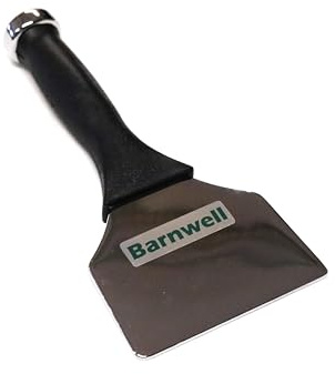 Barnwell 90mm 3 1/2'' Carpet Stairs Metal Bolster with Tough Durable Handle Fitting