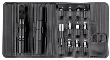 Topeak Unisex N Roll Elite Ratschenwerkzeug-Set, Silber/Schwarz