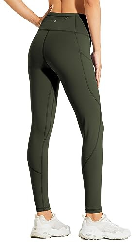 WILLIT Thermo Leggings Damen Gefütterte Leggings Winter Wasserbeständig Thermohose Hohe Taille Warme Yogahose Laufhose Strumpfhosen
