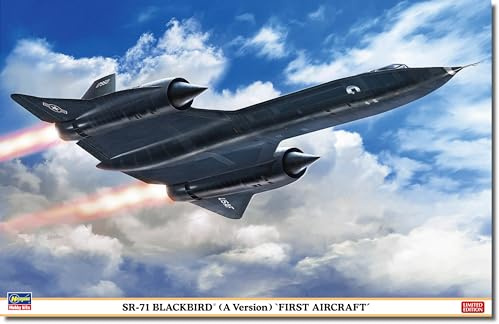 Hasegawa - 1/72 SR-71 Blackbird, First Aircraft - Plastikmodellbausatz