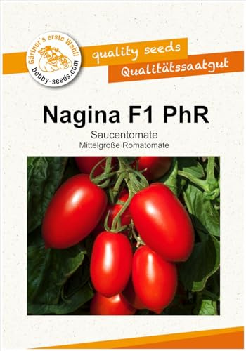 Tomatensamen Nagina F1 PhR Flaschentomate Portion