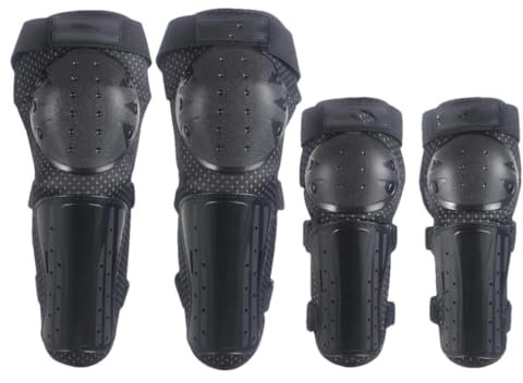 Rodilleras para motocicleta, coderas para hombres y mujeres, rodilleras de motocross, 4 unidades, 2 unidades