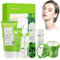 Fengyang® 6 Piezas Set de Limpiador Facial e Hidratante, Kit Hidratante para el Cuidado de La Piel, Limpieza de La Piel, Kit de Cuidado de La Piel para Mujeres (6set)