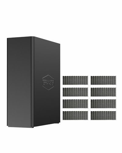 TERRAMASTER F8 SSD Plus NAS -Storage NAS 8Bay All SSD CPU Core i3 8-Core 8-Thread, 16GB DDR5 RAM, Porta 10GbE, Network Attached Storage di Dimensioni Palmari (Diskless)