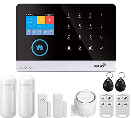Sistema de Alarma DIY de Seguridad para el hogar, PG103 Sistema de Alarma for el ladrón de Inicio SecurityWifi gsm Alarma Wireless Tuya Smart House Control Kit de Alarma antirrobo de Bricolaje(3)
