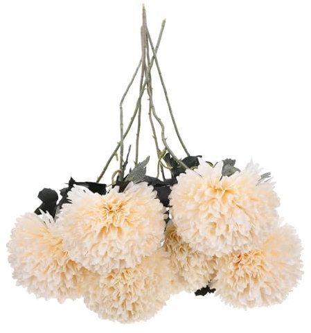 STOBAZA 6stücke Künstliche Dandelion Blumen Für Hochzeitsdekoration Und Heimgebrauch Faux Blumen Für Stilvolle Raumgestaltung Und Kreative Bastelprojekte