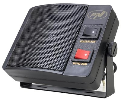 PNI Altoparlante esterno DE750 for CB radio stations, 8 Ohm, 4 W, 3 inch speaker, 3,5 mm jack