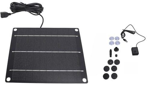 Pompe à eau de panneau solaire de silicium monocristallin de fontaine actionnée solaire de 6W pour la pelouse extérieure de jardin
