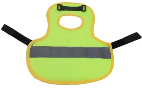 Hühner-Sattel – Warnweste mit hoher Sichtbarkeit, verstellbar, schützende