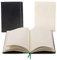 WINTEX Notizbuch in DIN A4 Kariert mit 96 Seiten und Perforation - Leder Hardcover Kladde, Bullet Journal und Notizheft für Schule oder Arbeit in Schwarz