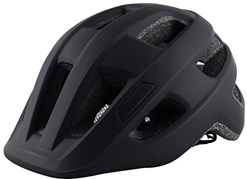 Kids Bike Helmet for Ages 1-8 Years, Adjustable Toddler Boys and Girls Helmets, Lightweight Child Infant Bicycle Cycling Scooter Sports Helmet 48-54cm Black