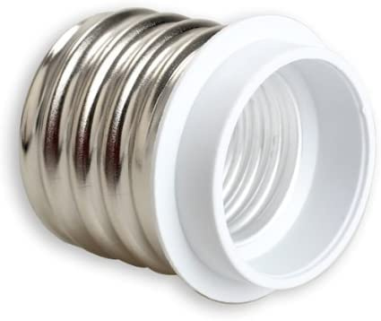 Demiawaking Glühbirne Sockel E40 auf E27 Lampenfassung E27 Lampensockel Adapter, E40 Fassung zu E27 Sockel Konverter (10Pcs)