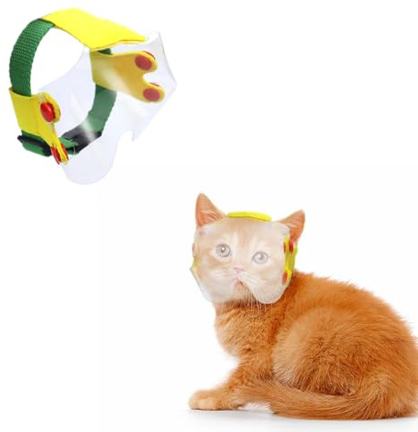 Cats Visor Cats Eye Protection Eye Covering Wounds Protector for Cat Small Cats Puppy Eyes Prevent Touch Dirt Wind Sun