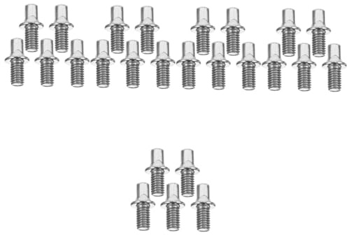 ifundom 25pcs Drum Set Hardware Drum Tension Rod Screws for Portable Pedal Screw Replacement Bass Pedal Part