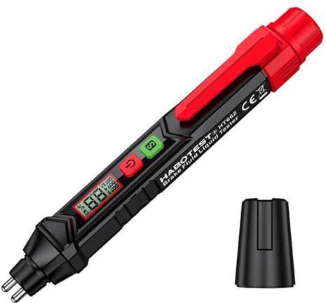 Lufaze Penna Tester Liquido dei Freni,Analizzatore E Testatore per Refrigerante Motore | Ispezione Digitale Fluido dei Freni | per Auto Moto Camion Garage Domestico Corsa e Manutenzione