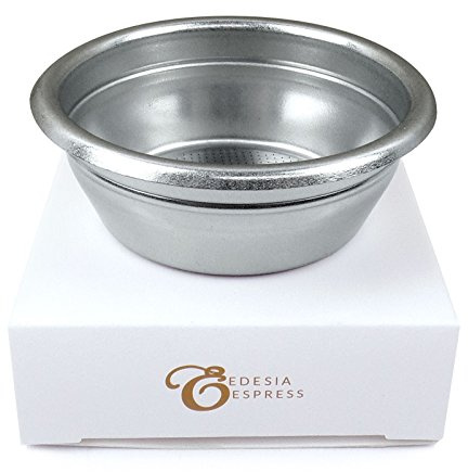 Replacement Portafilter Basket for CREM EXPOBAR Espresso Machines, 14g Double Shot - by EDESIA ESPRESS