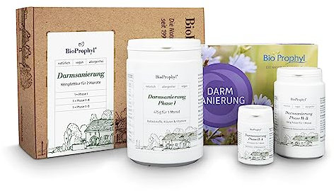 BioProphyl® Darmsanierung - 2-monatige Kur inkl. Anleitung zur Darmreinigung u. Pflege