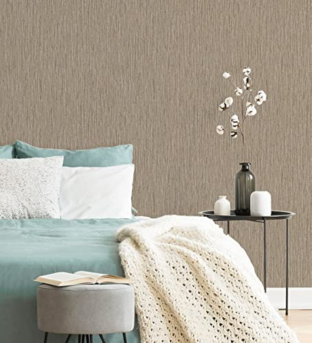 GAULAN 680956 Papier peint vinyle lessivable texture en relief pour mur salon cuisine bain chambre couloir meuble salle à mange tête de lit hall - Rouleaux de 10 m x 1,06 m