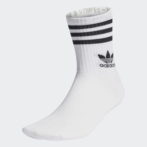 Adidas, Mid Cut, Socken, Weiss, L, Unisex-Adult