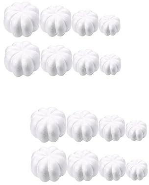 Amosfun 2sätze Kürbis Molds Teiliges Für Junge Mädchen Handgemachte Halloween Deko Weißer Kürbis Für Bastelprojekte Und Kreative Aktivitäten