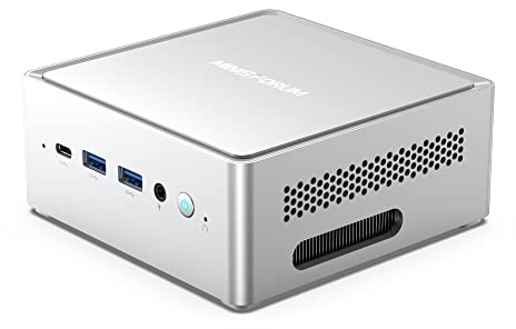 MINISFORUM Mini PC NAB6 Lite Intel Core i5-12600H,12 Cores 16 Threads,up to 4.5GHz 16GB RAM DDR4 512GB SSD Dual 2.5 G RJ45 LAN Mini Computer,2 x HDMI,7 x USB Port,WiFi 6,BT5.2,Intel Mini Pc