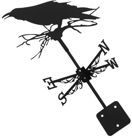 Parliky Girouette Retro pour Toit Décoration Extérieure Animale Indicateur De Direction du Vent Artisanat Élégant pour Jardin Et Maison