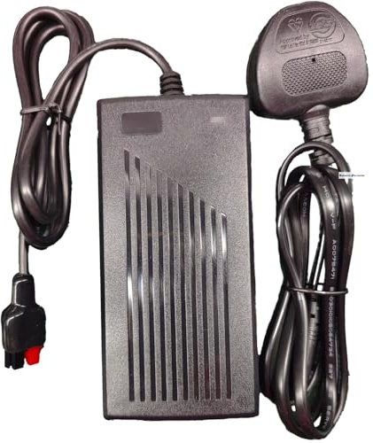 Golf Trolley Lithium Battery Charger Red/Black Torberry 16.8v 3.5a