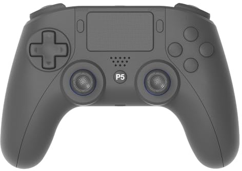 LYEAA Manette Switch Sans Fil avec Hall Joysticks/RGB/Turbo/Vibration/6 Axes/Touche Tactile, Compatible avec PS5/ Slim/Pro et PC Windows