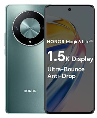 Magic 6 Lite 5G Smartphone | 512GB ROM + 8GB RAM | 6.78 AMOLED 120Hz Display | 108MP Triple Camera | Snapdragon 6 Gen 1 | Android 13 | 5300mAh Battery | Dual SIM | NFC | Magic OS 7.2 (Emerald Green)