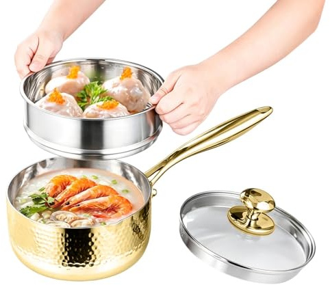 Kastrull Med Lock Non-stick Obelagd Kokkärl Med Lockhandtag