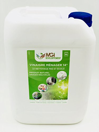 MGI Developpement – Aceto bianco a 14 ° Professionale 10 l