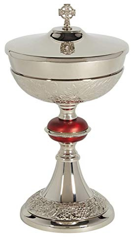 Sudbury - Ciborio con diseño de uva con tapa, 27,9 cm