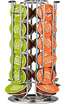 Jay Hill Dolce Gusto Lot de 24 porte-gobelets en acier inoxydable