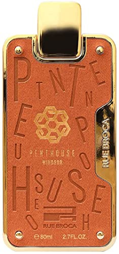 Rue Broca Penthouse Windsor - Eau De Parfum – For Men and Women – Coriander, Bergamot and Violet Fragrance – Rose, Black Pepper, Spices, Vanilla and Ambergris Notes - Long Lasting Perfume - 80ml