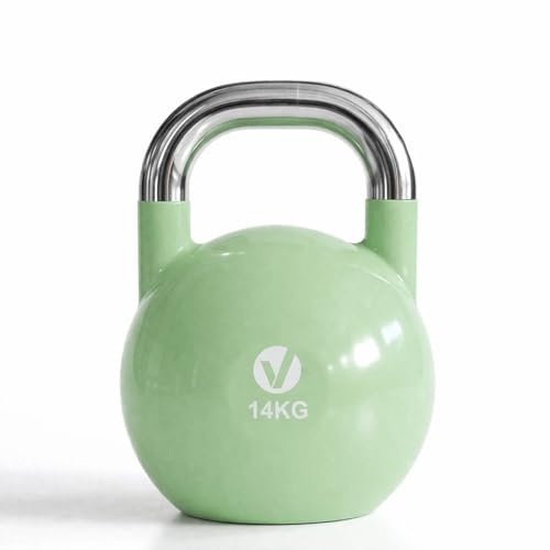 Kettlebell de Competición Viok Sport – Pesa Rusa Profesional para Cross Training y Entrenamiento Funcional - Disponible en 8, 10, 12, 16, 20, 24, 28 y 32 kg (16, Kilogramos)