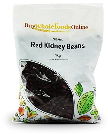 Organic Red Kidney Beans 1kg (BWFO)