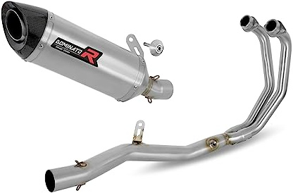 DOMINATOR Ligne complète d'échappement Collecteur Silencieux HP8 compatible avec MT - 03 2022